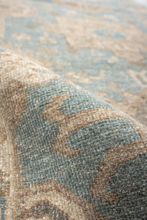Vintage Afghan Runner Rug (2' x 9')